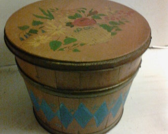 wood container with cover