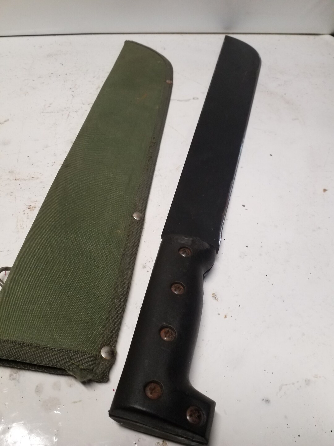 Machete and Sheath Etsy