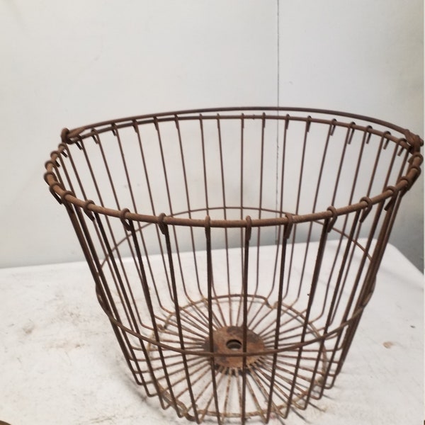 Wire Egg Basket Etsy