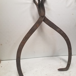 Vintage ice tongs