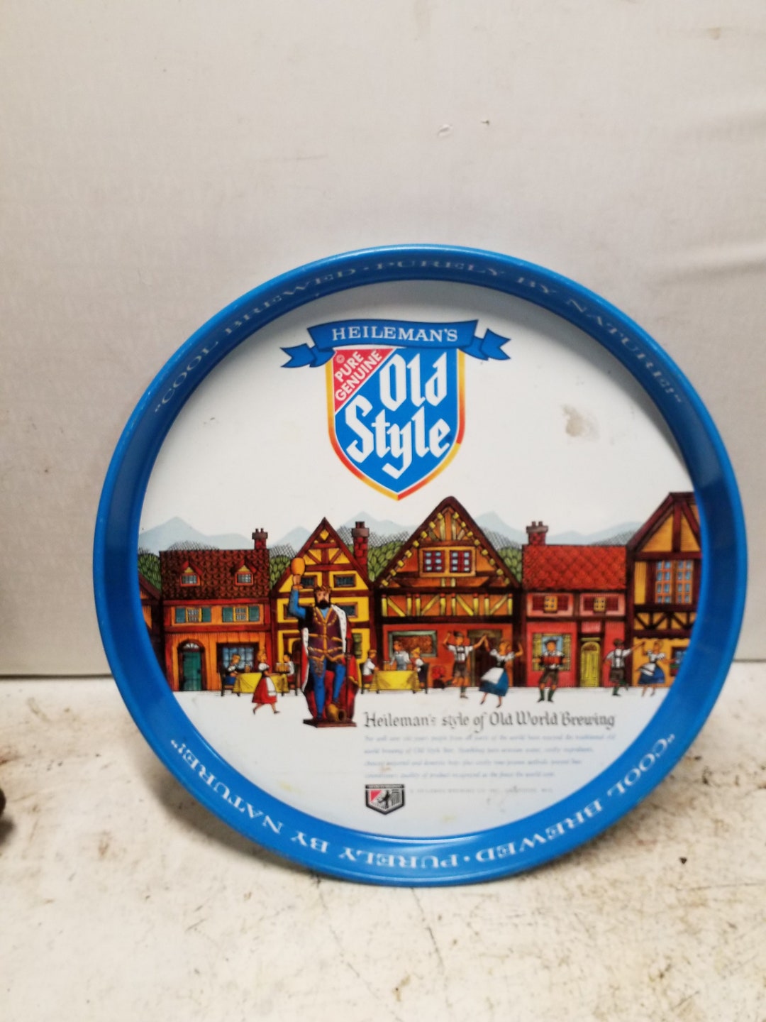 Old Style Beer Tray Etsy