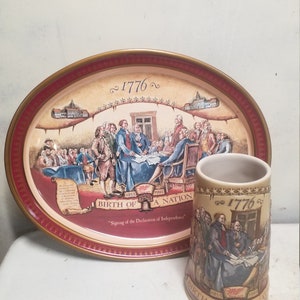 Miller  mug and tray