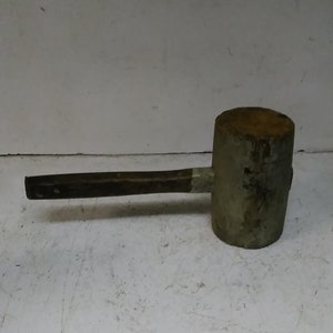 Wooden mallet or hammer