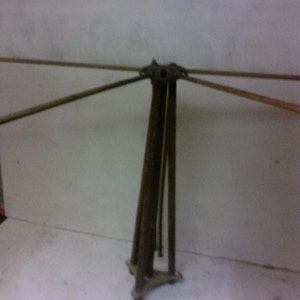 Wooden clothes dryer