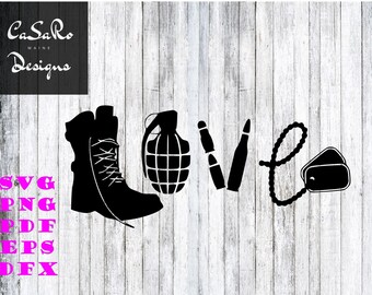 Love Marine Svg Etsy