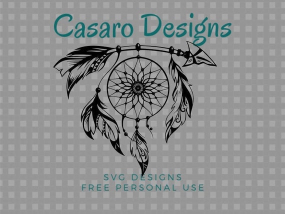Download Free Arrow Dream Catcher Svg Png Pdf Eps And Dxf Files Etsy SVG Cut Files