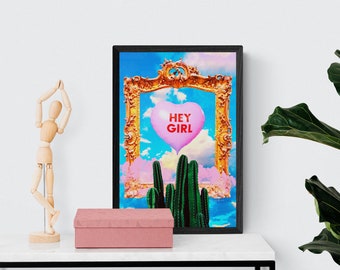 Hey Girl _ 2 DIGITAL Download Posters