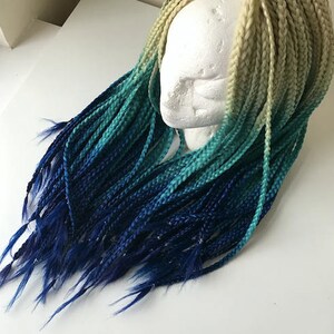 Full set of synthetic box braids | braid extensions | ombre boxbraids