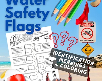 Waterveiligheidsvlaggen: betekenissen en kleuren