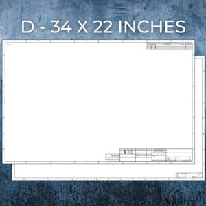 Printable Engineering Drafting, Drawing, Schematic or Blueprint ...