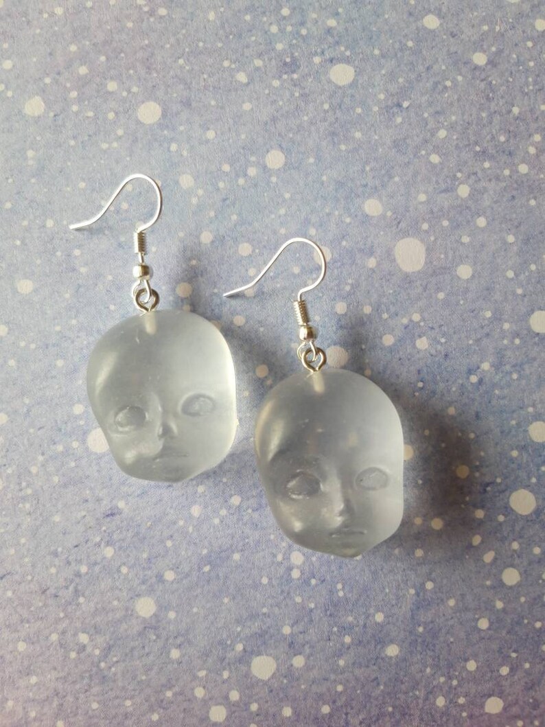 Creepy Baby Head Earrings. Unusual Quirky Cute Funny Kawaii Etsy