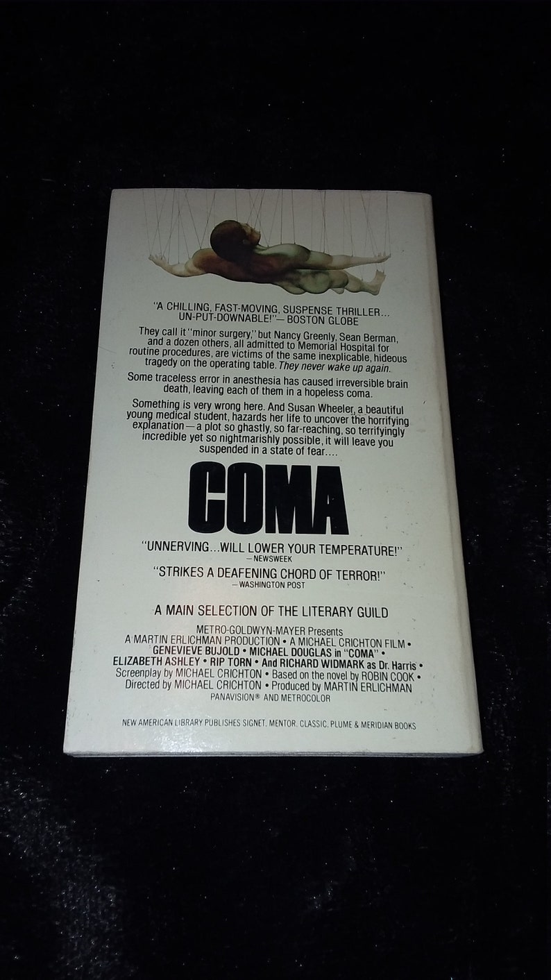 coma by robin cook coma by robin cook