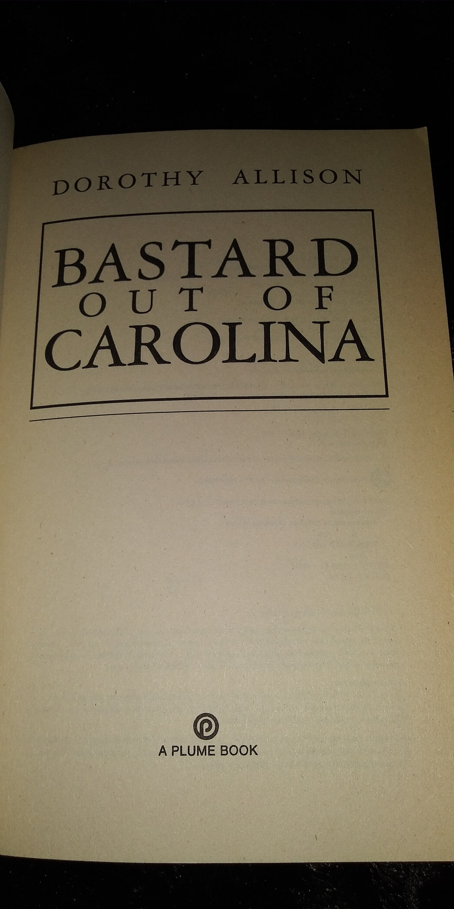 Bastard Out of Carolina by Dorothy Allison Etsy