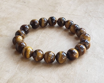 Tiger Eye Gemstone Bracelet,