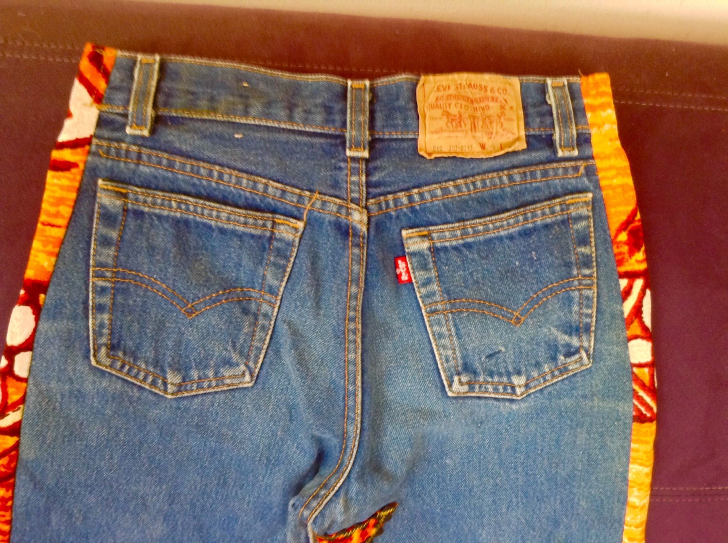 Levi Decorated Jeans Size 27 Vintage Levi Shorts Levi - Etsy Canada