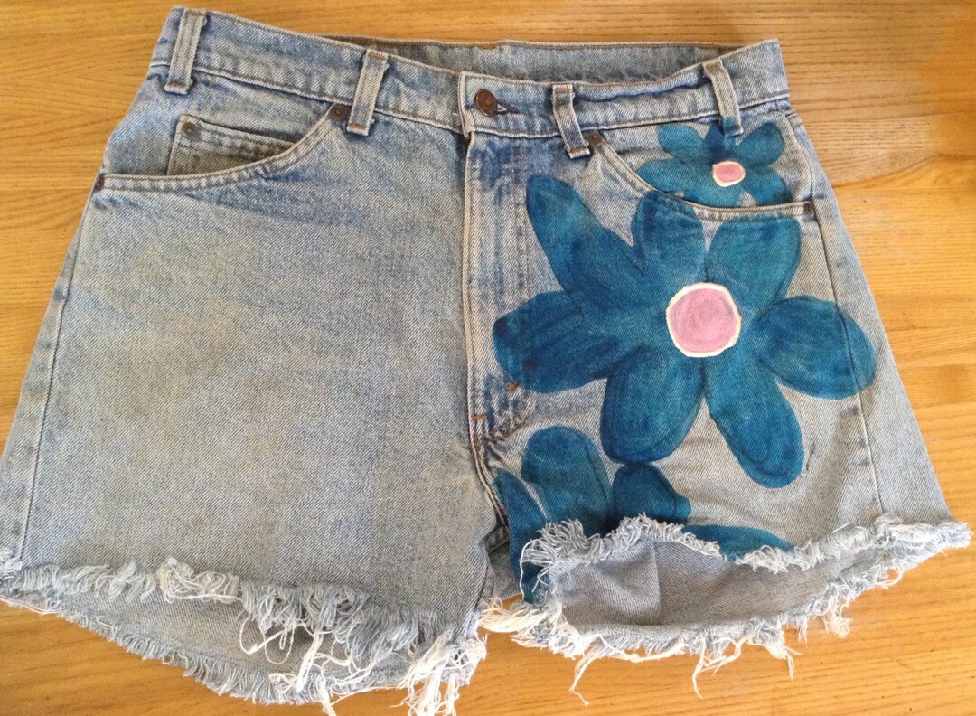 【KOOLOSET】Vintage Paint Washed Bermuda Denim Vintage Wash Bermuda Denim