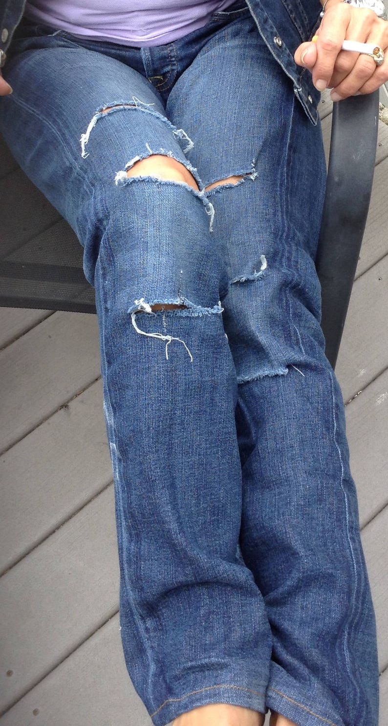 Womens Jeans sz 6 Lucky Distressed Jeans Jeans sz 28 Lowrise Lucky Jeans Ripped Lucky Jeans men sz 4030 Straight Leg Jeans