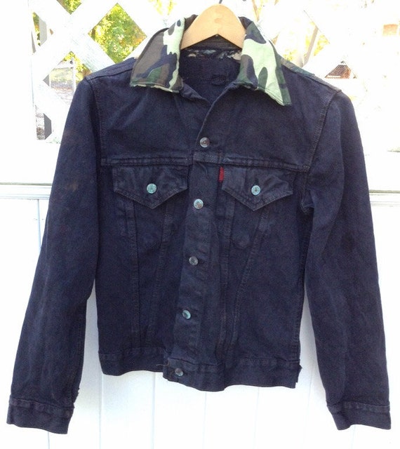 womens black levis jacket