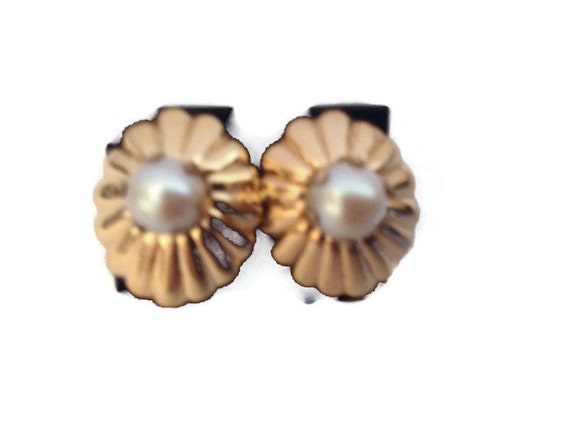 14K Gold EarJackets - Gold Ear Jackets - Mother's… - image 1