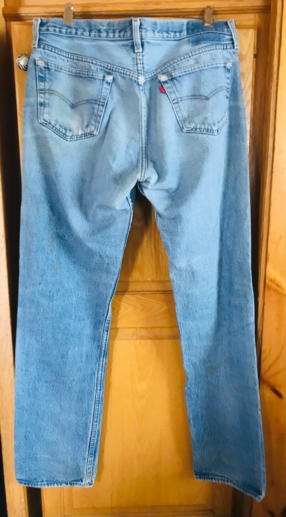 Levi 501 jeans-Levi 501 jeans jeans - Etsy Nederland