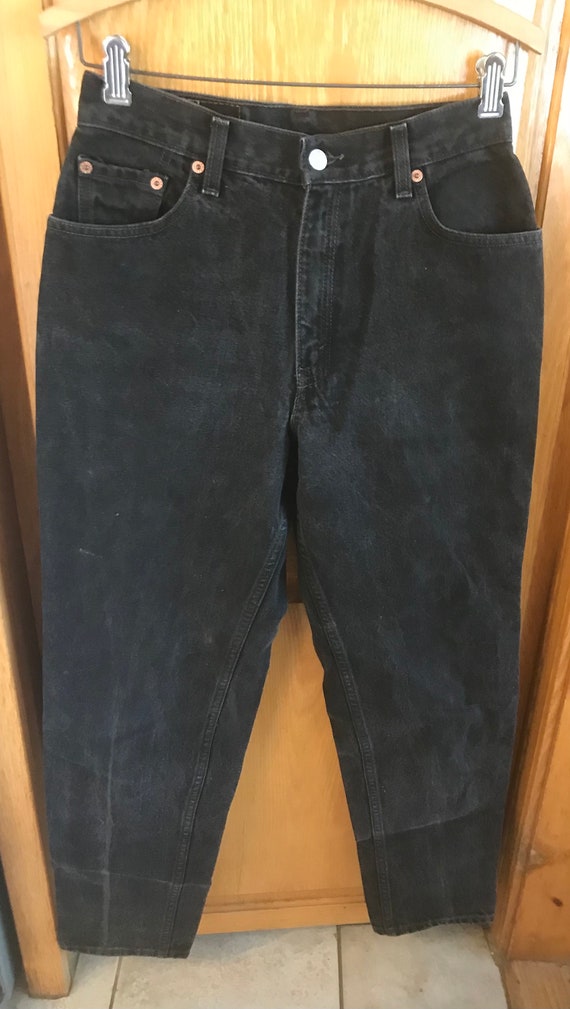 Levi jeans - 315 bootcut sz, 31/30, distressed Le… - image 8