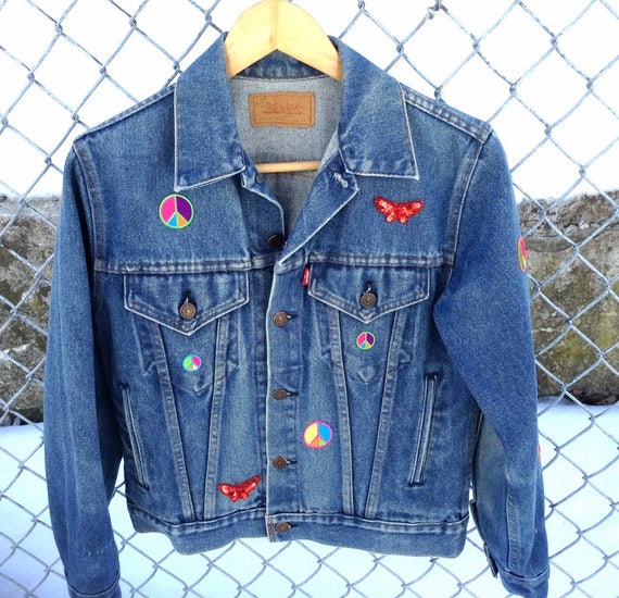 old levi jean jacket