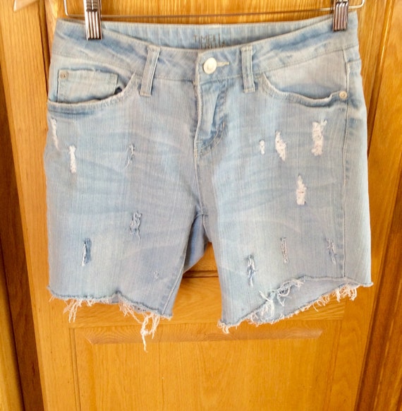 size 4 denim shorts