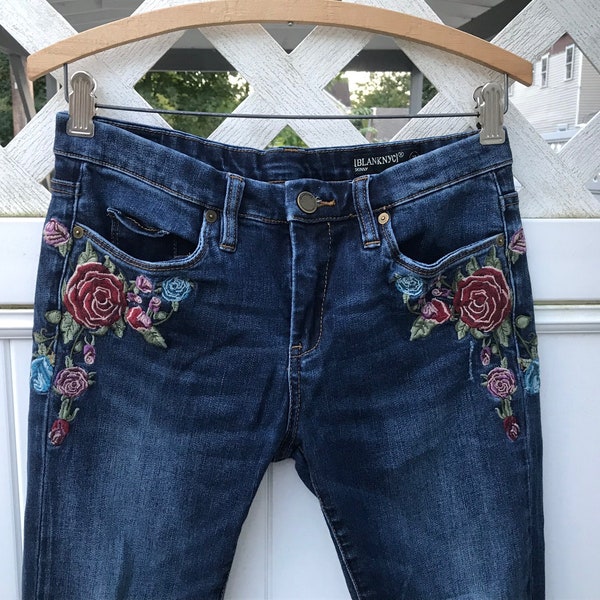 Decorated Jeans - Etsy