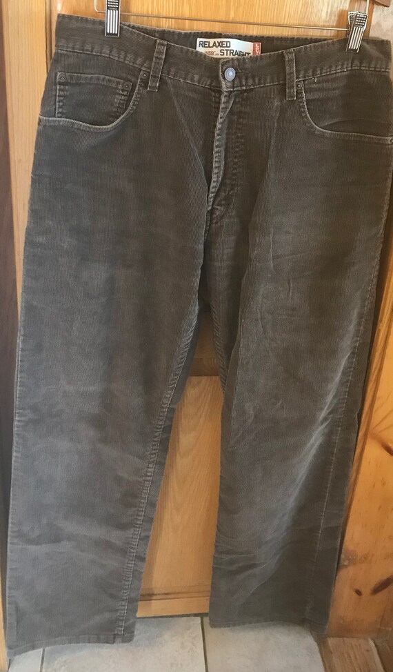 Vintage Levi jeans sz 34"/32"- Distressed Levi Je… - image 8