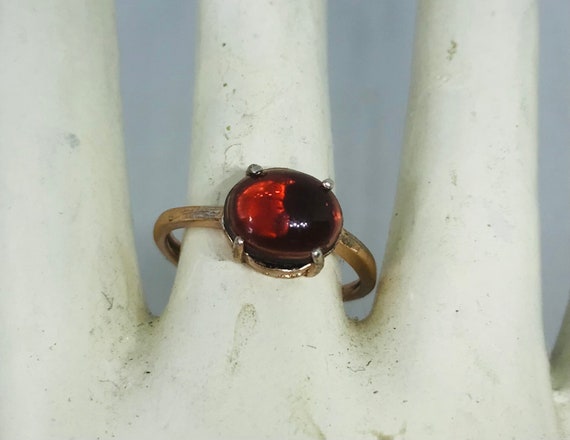 Big Black stone  Ring - Statement Ring -Gift For … - image 7