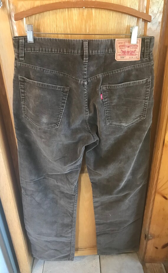 Vintage Levi jeans sz 34"/32"- Distressed Levi Je… - image 9