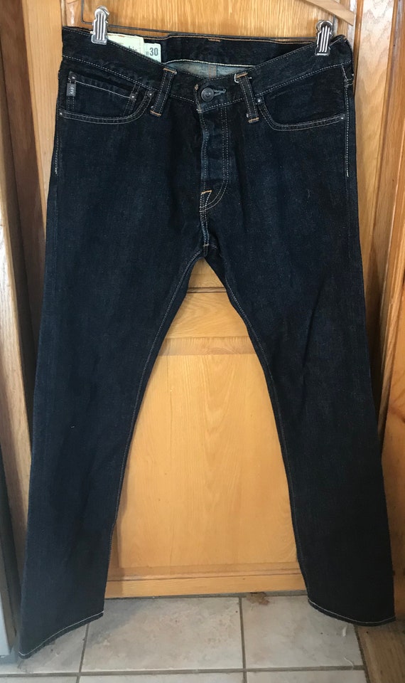 Abercrombie Black Jeans sz 30”/32- vintage black … - image 2