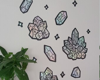 Natural Crystal Decal Package // Car Decal // Window Decal // Multiple Surface Decal