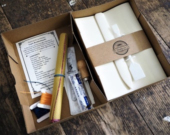 Coptic Bookbinding Kit - Make your own book / notebook / sketchbook