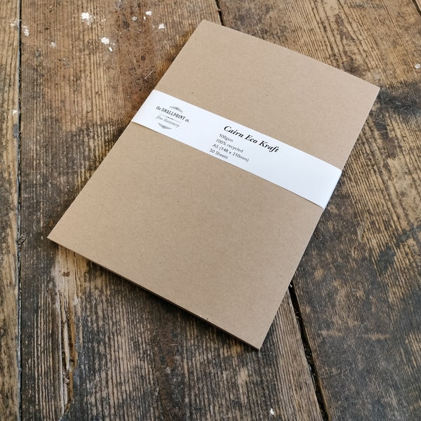 A5 Cairn Eco Kraft 100gsm for Bookbinding and other Crafts
