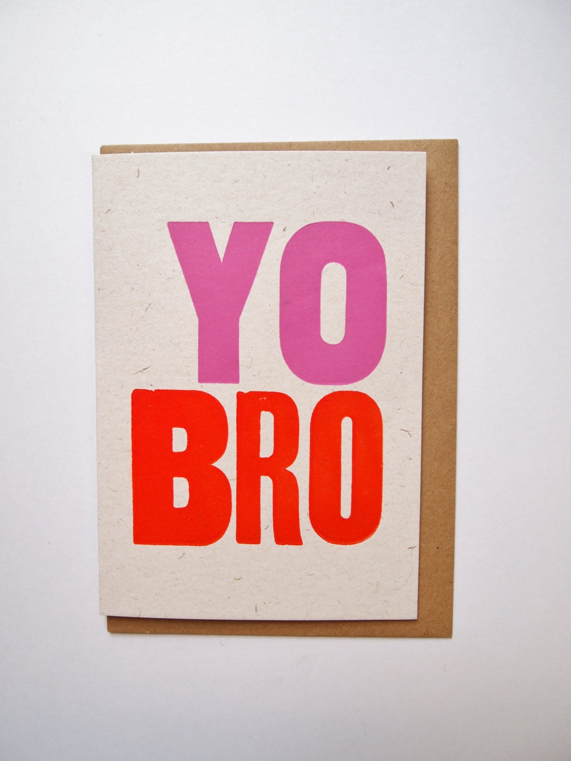 Yo Bro Letterpress Birthday Greetings Card For Him Brother Etsy Yo Bro Letterpress Birthday Greetings Card For Him Brother Etsy
