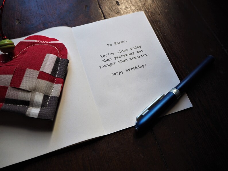 Dandy Birthday letterpress greetings card for him, dad, son, boyfriend or father, add a message image 6