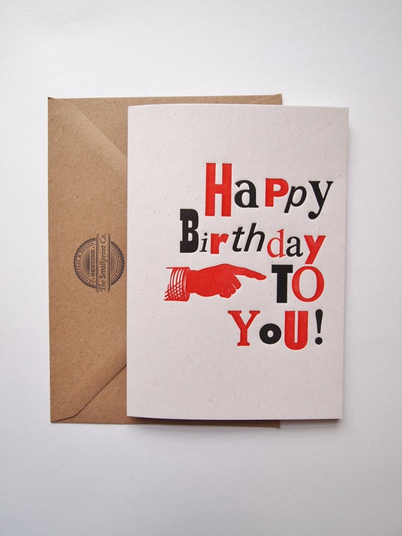 Auguri di buon compleanno in stampa tipografica, biglietto di auguri di compleanno, aggiungi un messaggio - Italia