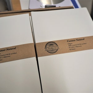 A5 / A4 Plain Paper Packs (100gsm) for Bookbinding and other Crafts