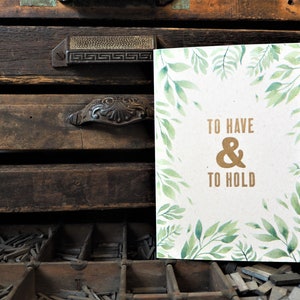 À avoir et à conserver - Célébrer un mariage - Carte typographique - Jeunes mariés, ajoutez un message