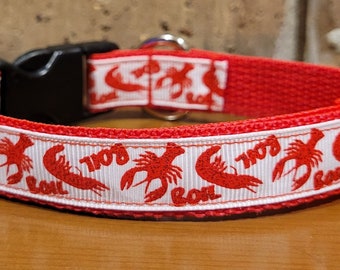 L/M/S Seafood Boil Dog Collar