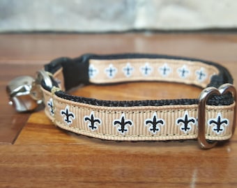 New Orleans Saints Fleur de Lis Breakaway Cat Collar