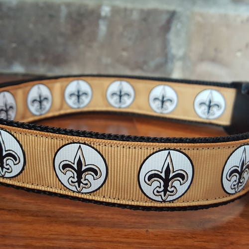 New Orleans Saints Fleur De Lis Breakaway Cat Collar Etsy