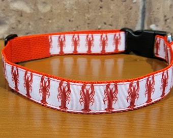 LARGE/Crawfish Dog Collar