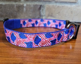 American Flag Dog Collar - Large