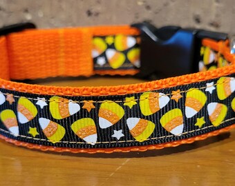 MEDIUM/KLEINE Halloween Candy Corn-halsband