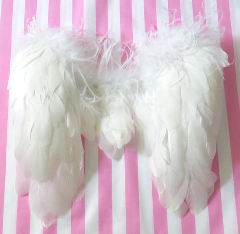 White angel baby toddler wings