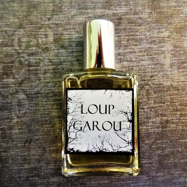 Loup Garou Cologne Oil, Werewolf Cologne, Shapeshifter Cologne, Dark Fantasy Cologne, Fantasy Cologne, Dark Fantasy Perfume, Natural Cologne