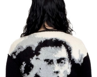 Peter Murphy/Peter Murphy cardigan/Bauhaus top/Bauhaus t shirt