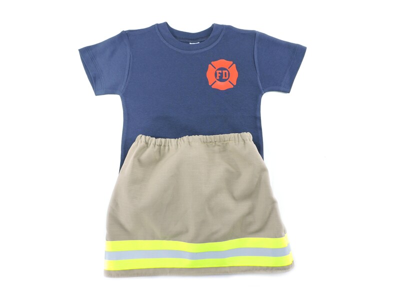 baby girl firefighter outfit